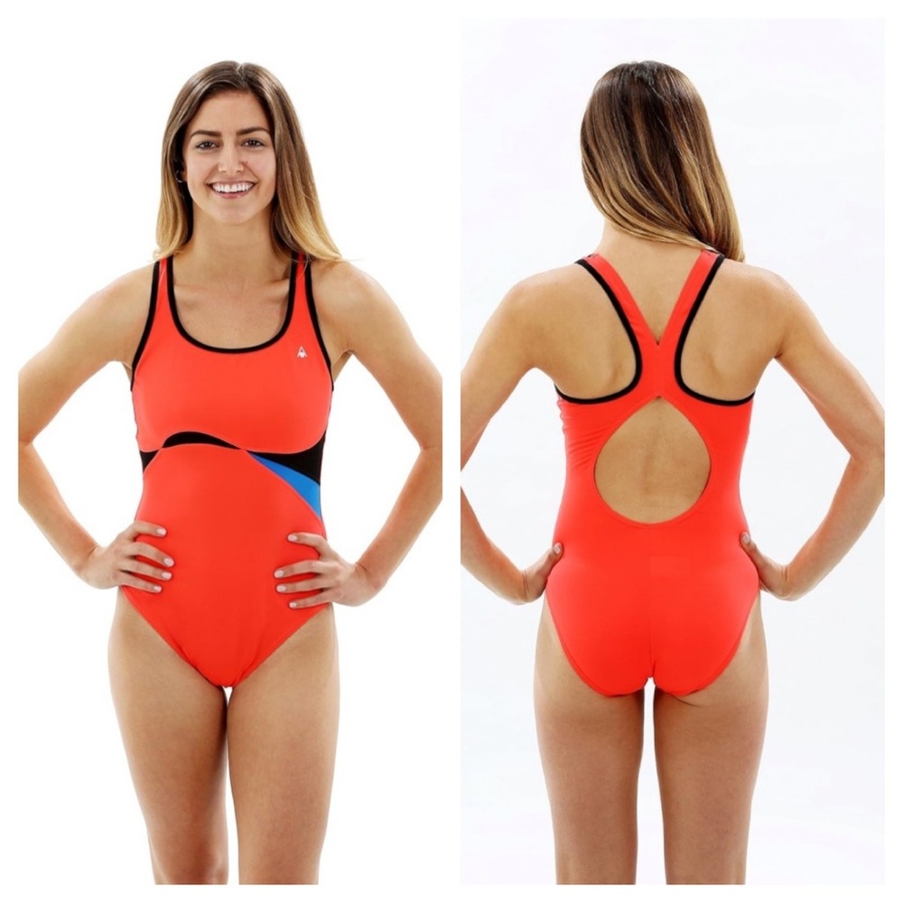 One piece swim suit by Aqua Sphere Womens Maputo is like new. Size 10